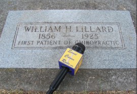 Harvey Lillard grave marker