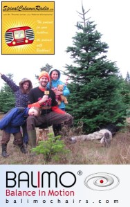 Balimo at the Tree Farm with logo