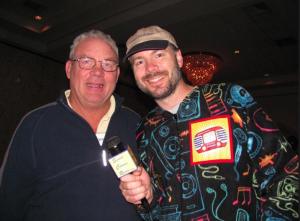 Balimo Calvin and Dr Lamar at NB PJ Party