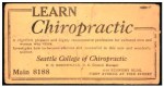 Seattle College of Chiropractic&nbsp;Ad