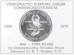 Chiropractic 75 Coin&nbsp;obverse